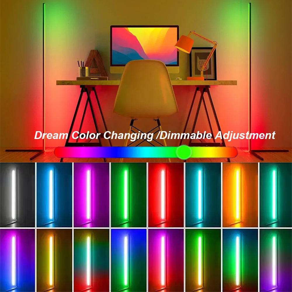 Smart RGB Floor Lamp — 16 Million Colors & Music Sync