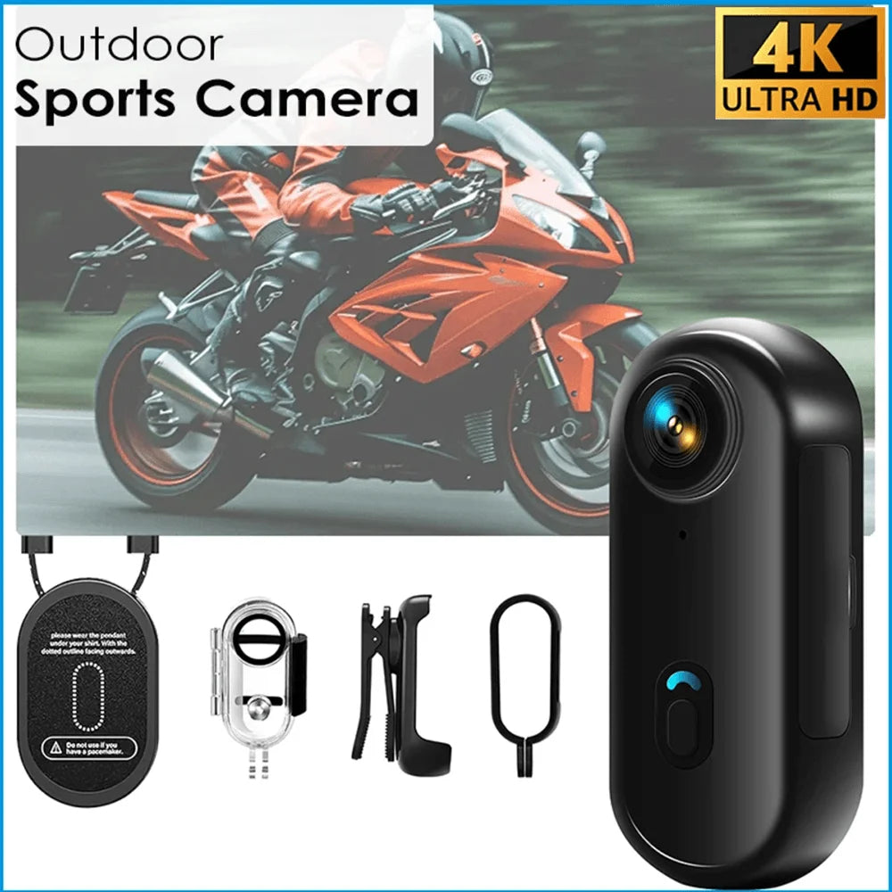 4K Motorcycle POV Mini Action Camera with WiFi