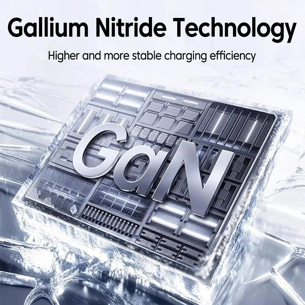45W GaN Fast Charger USB-C with Smart Display