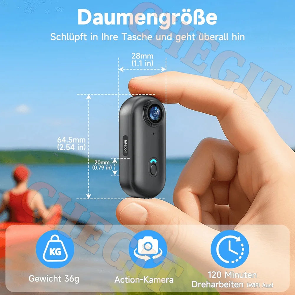 4K Motorcycle POV Mini Action Camera with WiFi