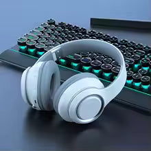 Wireless Bluetooth Headphones – Large Headset with Mic, TF Card & Display Screen
