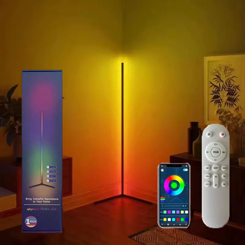 Smart RGB Floor Lamp — 16 Million Colors & Music Sync