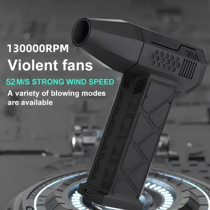 Mini Turbo Jet Air Blower 130,000 RPM — Electric Dust Cleaner