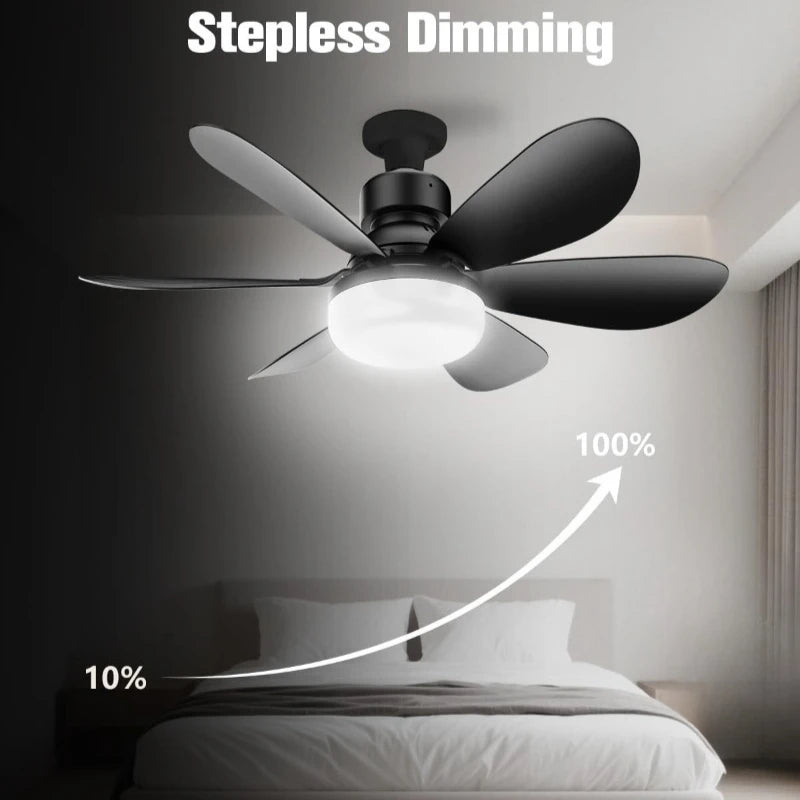 LED 40W Ceiling Fan with Remote Control & 3 Color Temperatures