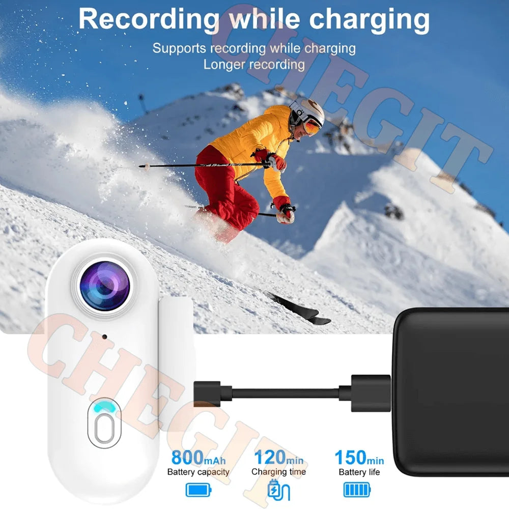 4K Motorcycle POV Mini Action Camera with WiFi
