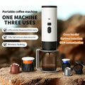 5-in-1 Portable Coffee Machine — 7800mAh Battery Powered