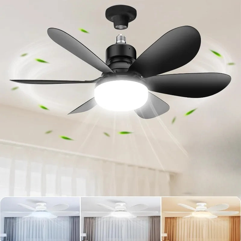 LED 40W Ceiling Fan with Remote Control & 3 Color Temperatures